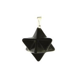 Colgante Merkabas Obsidiana 2.5cm